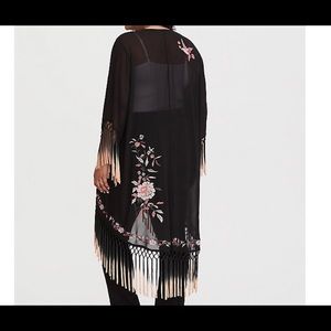 Torrid Fringe Kimono